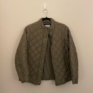 ‼️MOVING SALE‼️ Market and Spruce Green Quilted Jacket